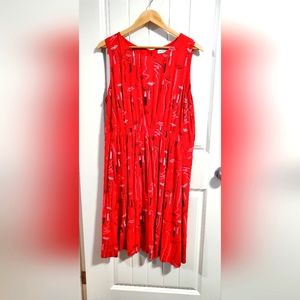 Emily and Fin New Lucy Lipstick Scribble Dress